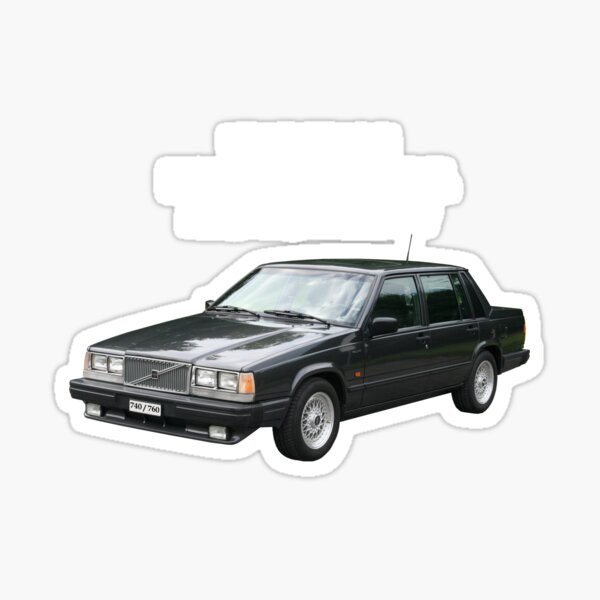 Aufkleber Sticker Umriss Tiefergelegt Fukn Low Volvo 740 Sedan 700 Serie  SE