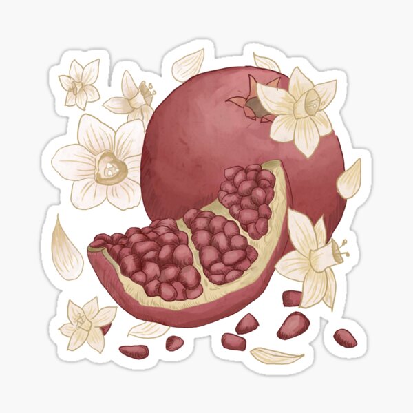 Item preview, Narcissus and pomegranate designed and sold by BWatro.