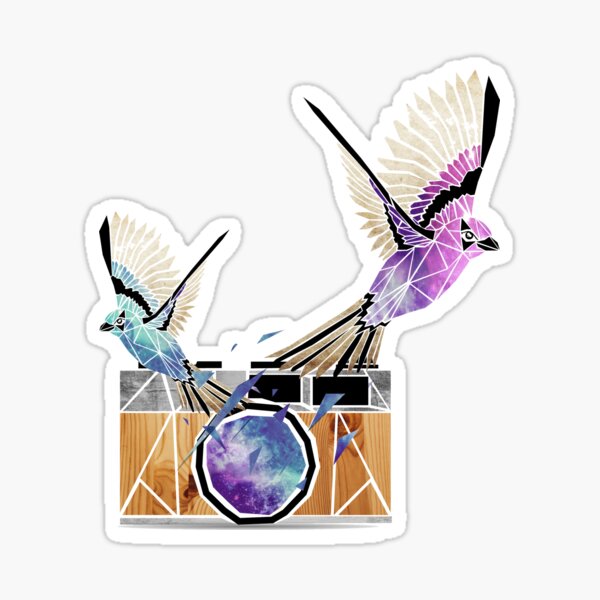 le petit oiseau va sortir! Sticker