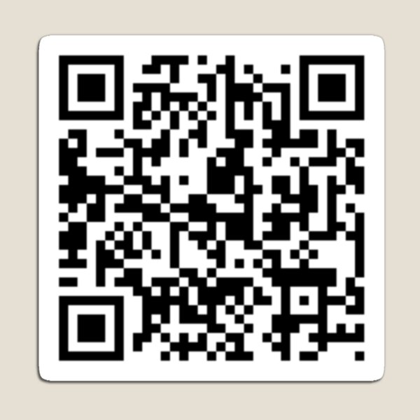 Aperçu de l'œuvre Rickroll QR Code créée et vendue par indydegrees1.