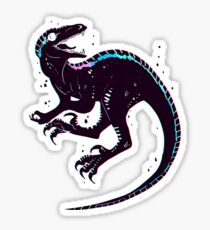 Pegatina Azul el raptor - Jurassic World