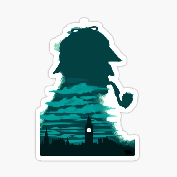 Sherlock Holmes Sticker