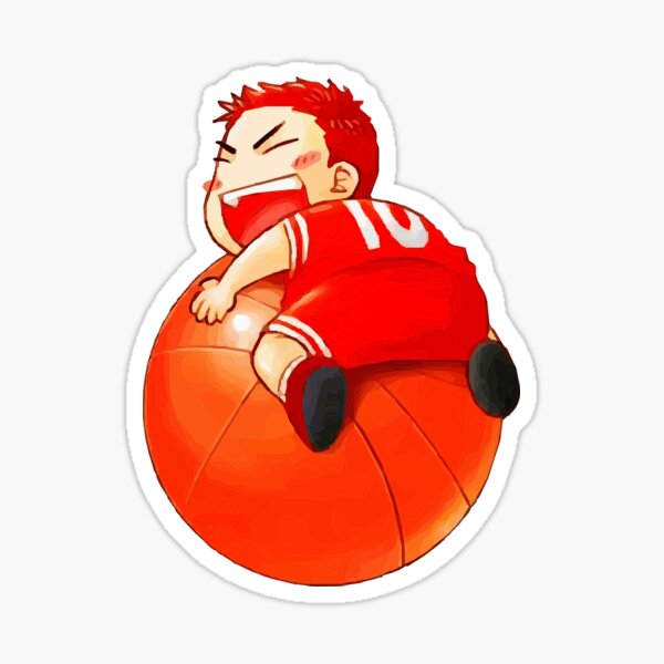 Slam Dunk Baby Sticker