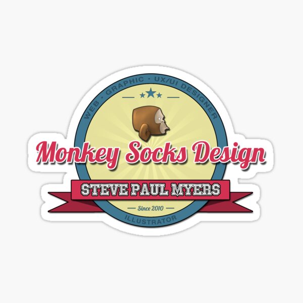 Retro Logo Sticker
