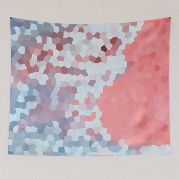 Item preview, Pink Geometric Landscape designed and sold by cletterle.