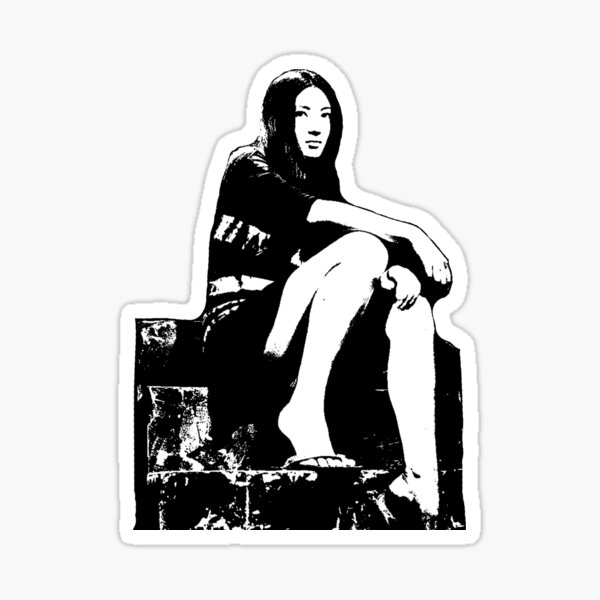 Meiko Kaji 梶芽衣子 in Female Convict #701: Scorpion! Sticker