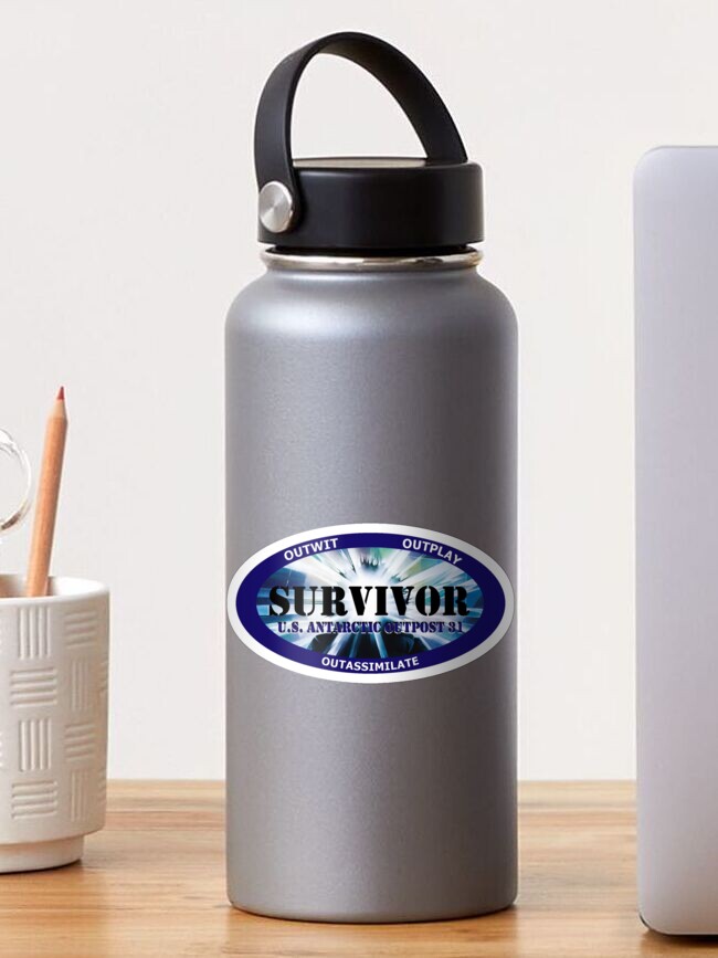 Thumbnail 1 of 3, Sticker, Survivor: Outpost 31 designed and sold by mournblade1066.