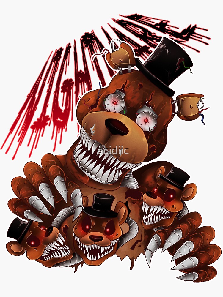 Five Nights at Freddy&amp;#39;s 4 - Nightmare BB Sticker for