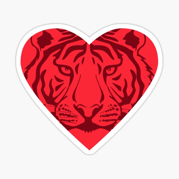 Vista previa del artículo con la obra «Love Tigers - Protege lo que amas», diseñado y vendido por Peppermint Narwhal.