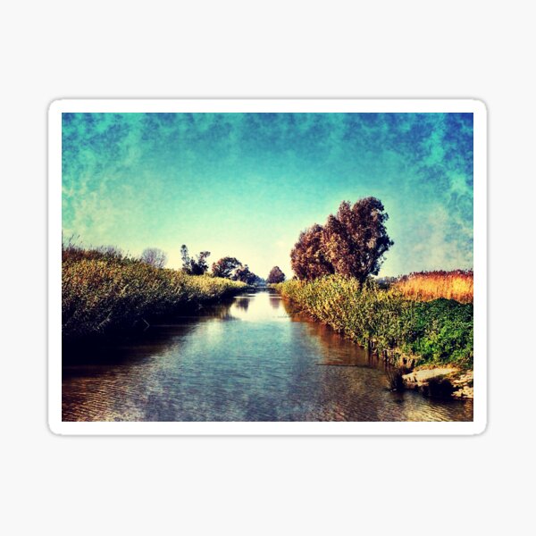 My hometown surroundings Sticker