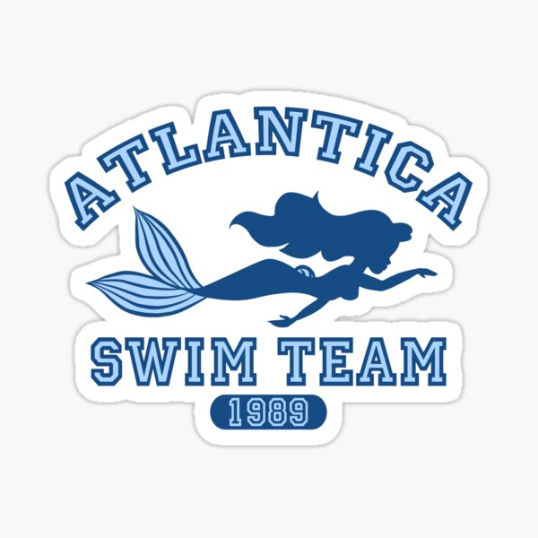 Vista previa del artículo con la obra «Equipo de natación Atlantica», diseñado y vendido por Ellador.