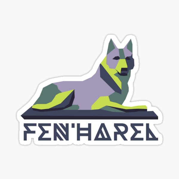 The Dread Wolf Sticker