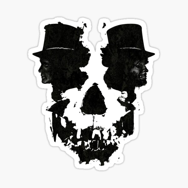 Skull of Jekyll/Hyde Sticker
