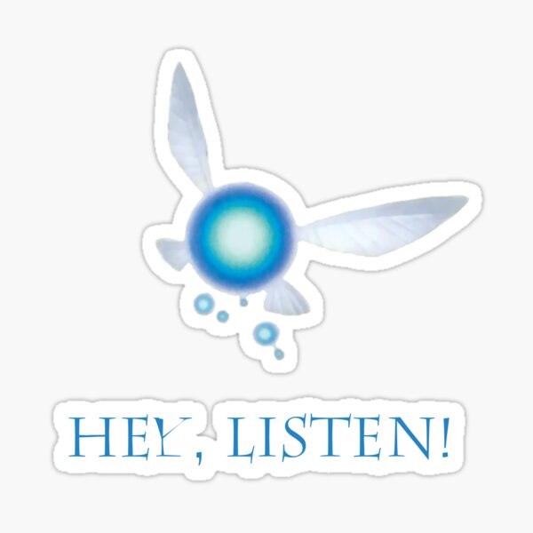 Hey, Listen! Sticker