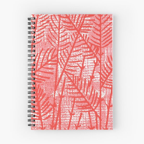 Item preview, ferns - hand-printed - red designed and sold by JudyWatson.