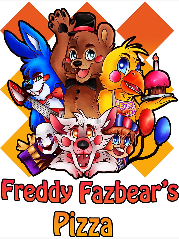 Withered foxy five nights at freddys 2 Magnet for Sale by