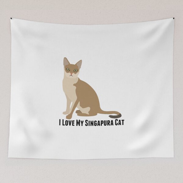 Item preview, I Love My Singapura Cat designed and sold by rodie9cooper6.