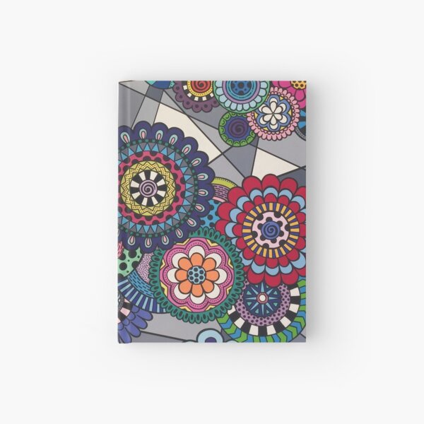 Mandalas In Bloom Hardcover Journal