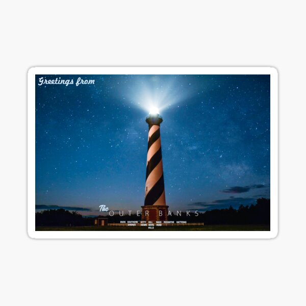 Item preview, Cape Hatteras - OBX - Outer Banks. designed and sold by America Roadside..