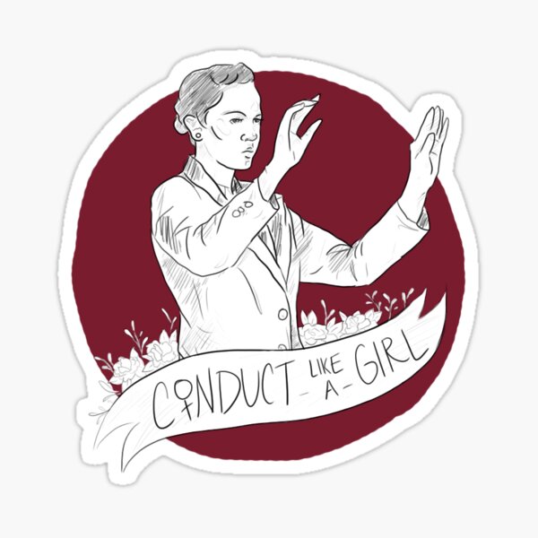 Conduct Like A Girl Sticker