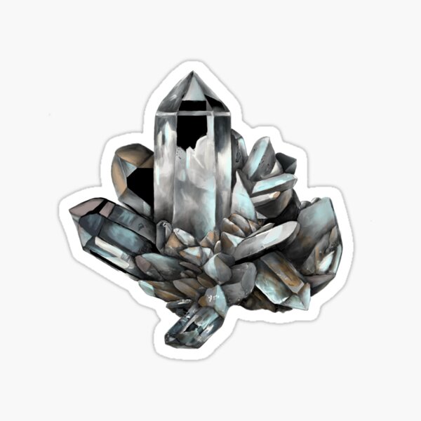Blue Crystal (transparent) Sticker