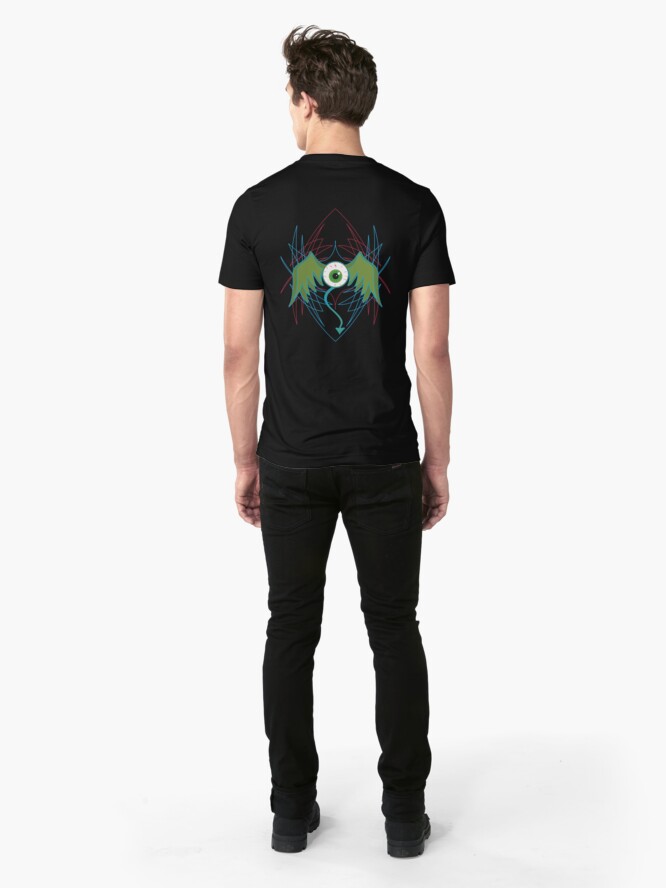 Alternate view of Flying eye Slim Fit T-Shirt