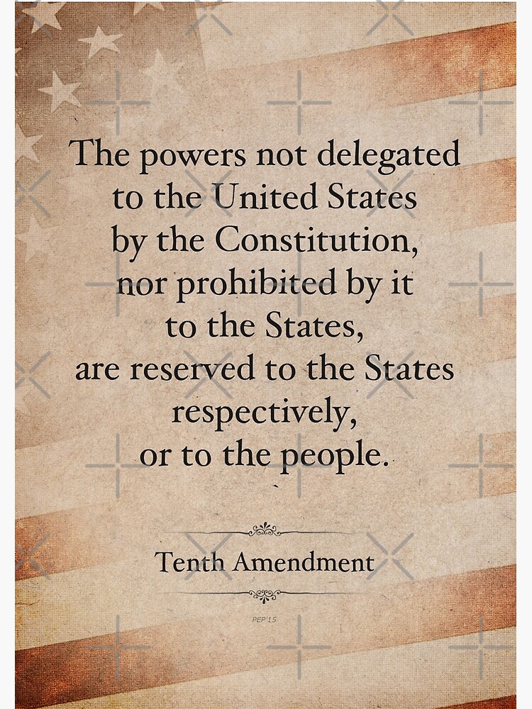 The Tenth Amendment by morningdance