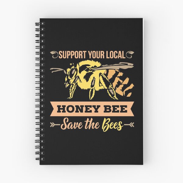 Item preview, Beekeeping print| Support Your Local Honey Bee designed and sold by tagtrinidad.