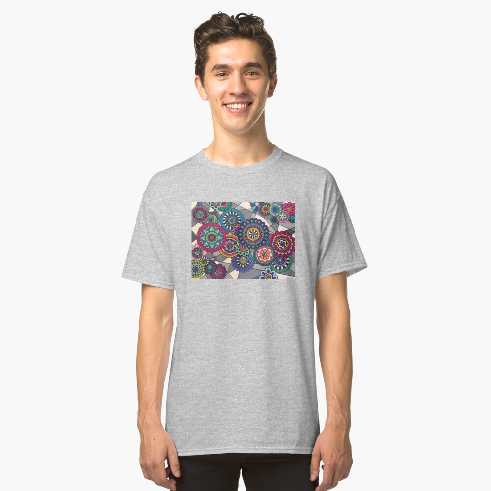 Mandalas In Bloom Classic T-Shirt
