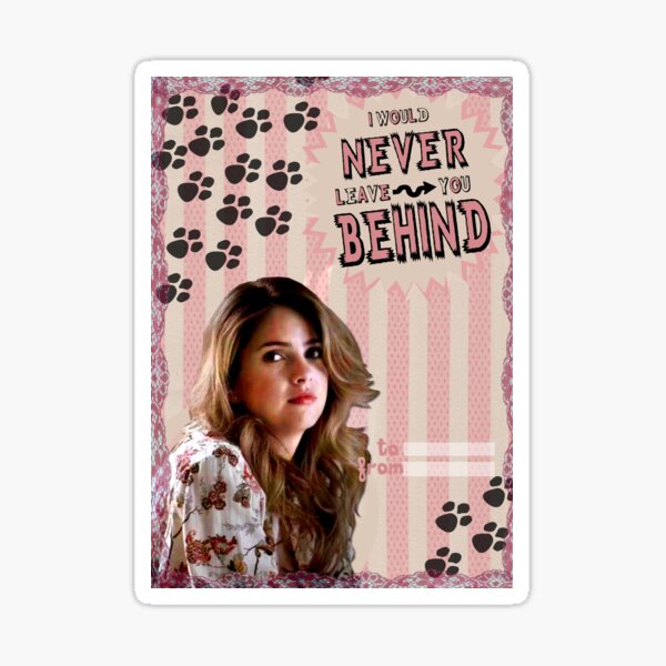 My Teenwolfed Valentine[I'd Never Leave You Behind] Sticker