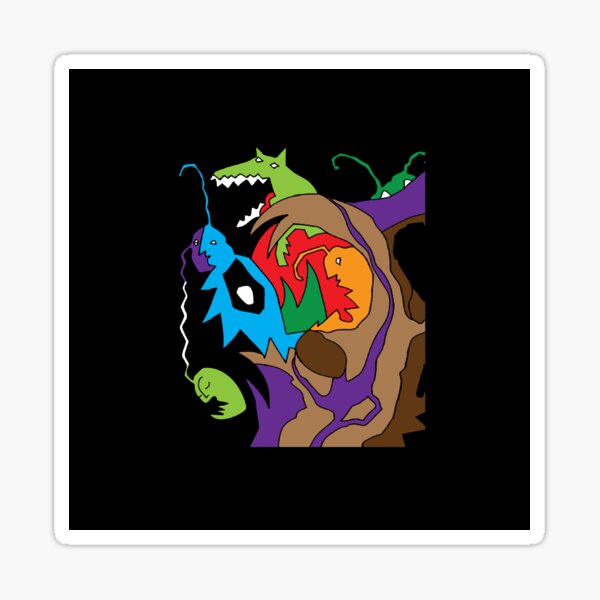 Creatures X Sticker