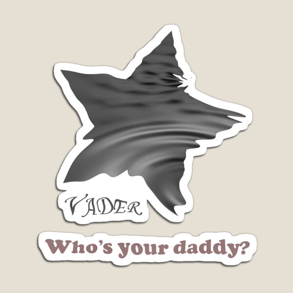 Vista previa del artículo con la obra «Vader Daddy», diseñado y vendido por windu.