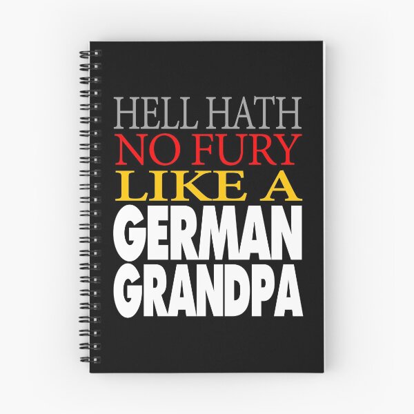 Item preview, Funny German Grandpa Gift Hell hath no fury designed and sold by drwigglebutts.