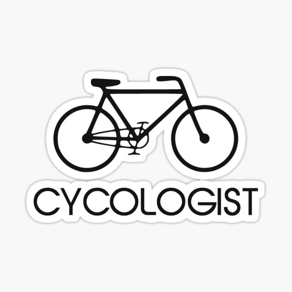 sticker of cycle