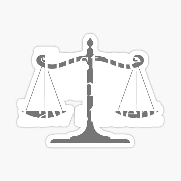 Download Law Student Stickers | Redbubble