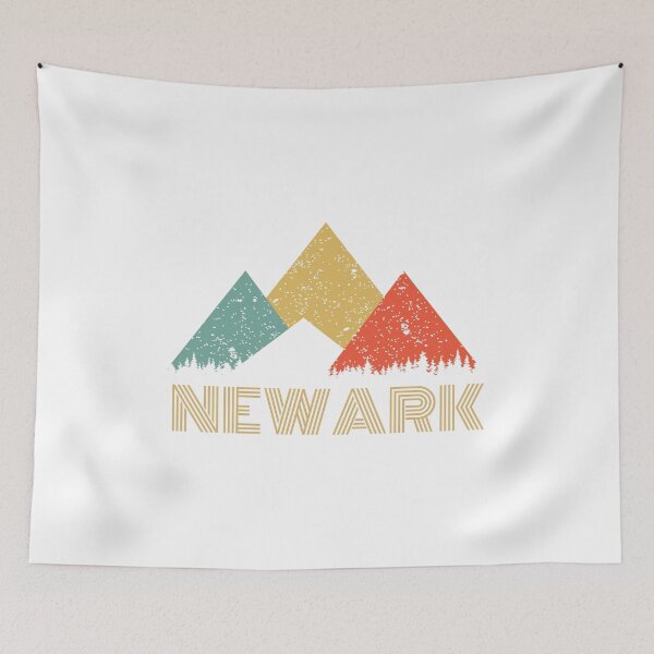 Item preview, Retro City of Newark Mountain Shirt designed and sold by Theodore Cory.