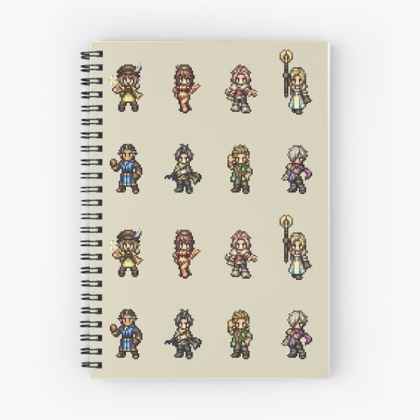 Item preview, Octopath Traveler Character Sprites designed and sold by iWumbo.