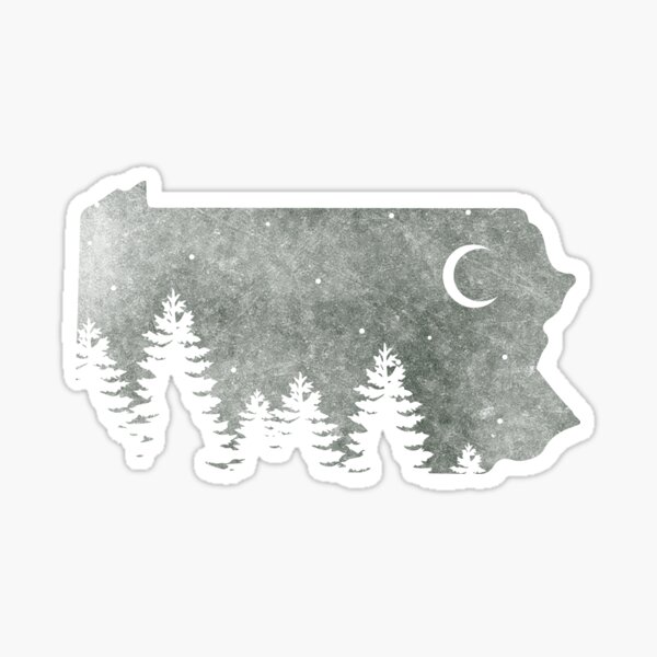Summers in Pa Sticker