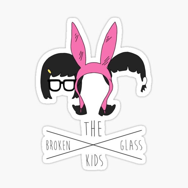 Louise Belcher Sugar Skull Sticker Bob's Burgers –