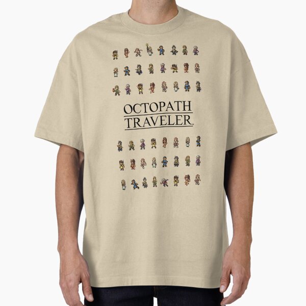 OCTOPATH TRAVELER Blu-ray Tシャツ OCTOPATH TRAVELER Blu-ray Tシャツ オクトパストラベラー／T