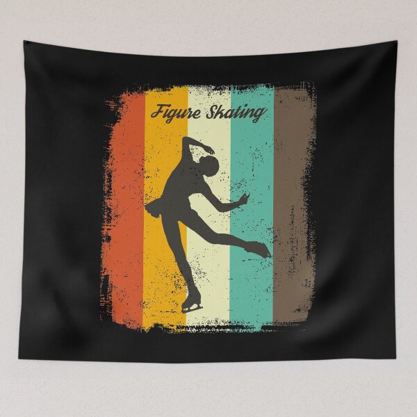 Item preview, Figure Skating Retro 70s Vintage Skater Women Gift designed and sold by cgocgy.