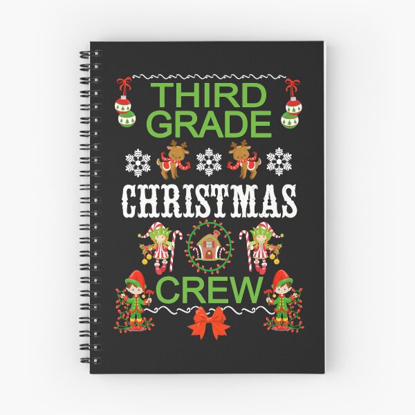 Item preview, Christmas Teacher & Student Third Grade Christmas Crew With Elves Holiday Gift designed and sold by Sapphire Star.
