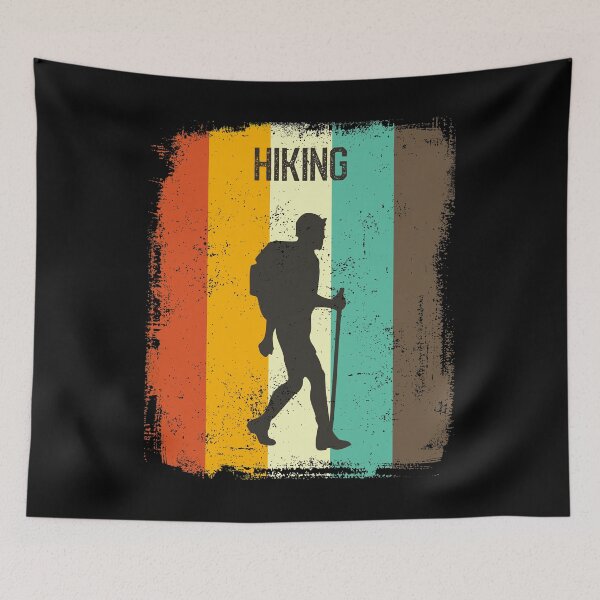 Item preview, Hiking Retro 70s Vintage Trail Hiking Gift designed and sold by cgocgy.