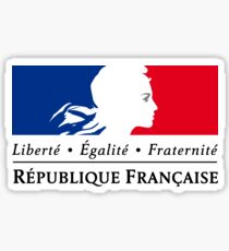 Symbol of the French Government Sticker
