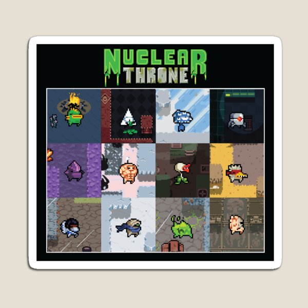 Item preview, Nuclear Throne Characters designed and sold by SydneyStunah.