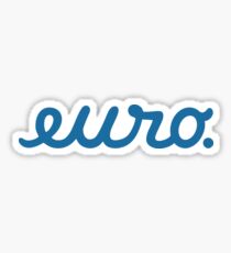 euro (2) Sticker