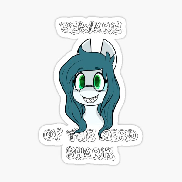 Anthro Furry Shark Stickers | Redbubble