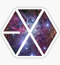 Exo-nebula Sticker