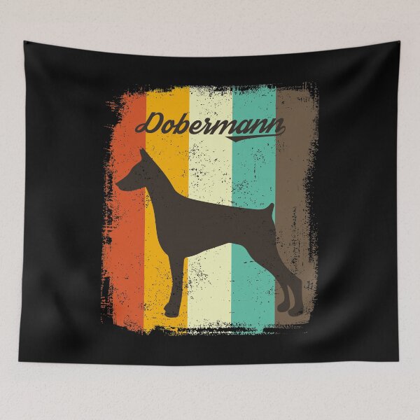 Item preview, Dobermann Pinscher Retro 70s Vintage Dog Lover Gift designed and sold by cgocgy.