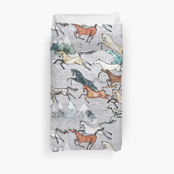 Mt Kosciuszko Brumbies Duvet Cover